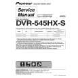 PIONEER DVR-545HX-S/WVXK5 Service Manual PIONEER DVR-545HX-S/WVXK5 Service Manual