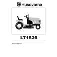 HUSQVARNA LT1536 Owners Manual HUSQVARNA LT1536 Owners Manual