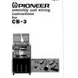 PIONEER CB-3 Owners Manual PIONEER CB-3 Owners Manual