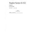 CANON SS-E1 Parts Catalog CANON SS-E1 Parts Catalog