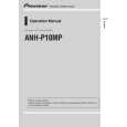 PIONEER ANH-P10MP/EW Owners Manual PIONEER ANH-P10MP/EW Owners Manual