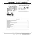 SHARP XL45H Service Manual SHARP XL45H Service Manual