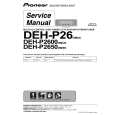 PIONEER DEH-P2600/XM/UC Service Manual PIONEER DEH-P2600/XM/UC Service Manual