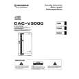 PIONEER CACV3000 Owners Manual PIONEER CACV3000 Owners Manual