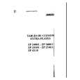 ZANUSSI ZP43.10 Owners Manual ZANUSSI ZP43.10 Owners Manual