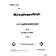 WHIRLPOOL KHWS160VWH0 Parts Catalog WHIRLPOOL KHWS160VWH0 Parts Catalog