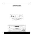 HARMAN KARDON AVR335 Owners Manual HARMAN KARDON AVR335 Owners Manual