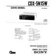 SONY CDX5N15W Service Manual SONY CDX5N15W Service Manual