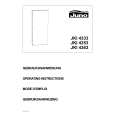 JUNO-ELECTROLUX JKI4333 Owners Manual JUNO-ELECTROLUX JKI4333 Owners Manual