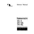 NAKAMICHI TA-4 Service Manual NAKAMICHI TA-4 Service Manual