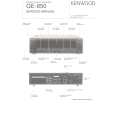 KENWOOD GE850 Service Manual KENWOOD GE850 Service Manual