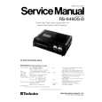 TECHNICS RS646DSD Service Manual TECHNICS RS646DSD Service Manual