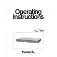 PANASONIC WJ410 Owners Manual PANASONIC WJ410 Owners Manual