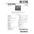 SONY MZE700 Service Manual SONY MZE700 Service Manual