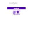 SHURE U1 Owners Manual SHURE U1 Owners Manual