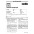ZANUSSI T732 Owners Manual ZANUSSI T732 Owners Manual