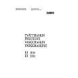 ZANUSSI FJ1104 Owners Manual ZANUSSI FJ1104 Owners Manual