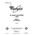 WHIRLPOOL SB160PEXB0 Parts Catalog WHIRLPOOL SB160PEXB0 Parts Catalog
