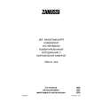 ZANUSSI ZRD27JCS Owners Manual ZANUSSI ZRD27JCS Owners Manual