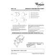 WHIRLPOOL AKT 156/IX Quick Start WHIRLPOOL AKT 156/IX Quick Start