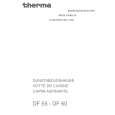 THERMA DF60.1 Owners Manual THERMA DF60.1 Owners Manual