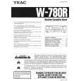 TEAC W780R Owners Manual TEAC W780R Owners Manual