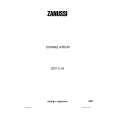 ZANUSSI ZFX 5 JA Owners Manual ZANUSSI ZFX 5 JA Owners Manual