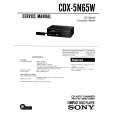 SONY CDX5N65W Service Manual SONY CDX5N65W Service Manual