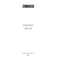 ZANUSSI ZDE32X Owners Manual ZANUSSI ZDE32X Owners Manual