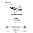 WHIRLPOOL LA5580XSW0 Parts Catalog WHIRLPOOL LA5580XSW0 Parts Catalog
