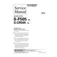 PIONEER SF505 XE Service Manual PIONEER SF505 XE Service Manual