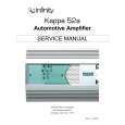 INFINITY KAPPA52A Service Manual INFINITY KAPPA52A Service Manual
