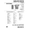 SONY DCRPC7E Service Manual SONY DCRPC7E Service Manual
