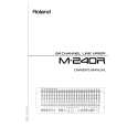 ROLAND M-240R Owners Manual ROLAND M-240R Owners Manual