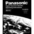 PANASONIC TUDST51 Owners Manual PANASONIC TUDST51 Owners Manual