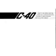 YAMAHA C-40 Owners Manual YAMAHA C-40 Owners Manual