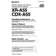 SONY CDX-A55 Owners Manual SONY CDX-A55 Owners Manual