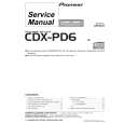 PIONEER CDXPD6 Service Manual PIONEER CDXPD6 Service Manual