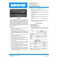SHURE M267 Owners Manual SHURE M267 Owners Manual