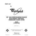 WHIRLPOOL SF3000ERN6 Parts Catalog WHIRLPOOL SF3000ERN6 Parts Catalog