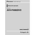 PIONEER AVH-P4980DVD/XF/BR Owners Manual PIONEER AVH-P4980DVD/XF/BR Owners Manual