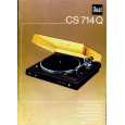 DUAL CS-714Q Owners Manual DUAL CS-714Q Owners Manual