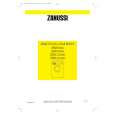 ZANUSSI ZWF365 Owners Manual ZANUSSI ZWF365 Owners Manual
