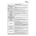 WHIRLPOOL AWZ 7813 Quick Start WHIRLPOOL AWZ 7813 Quick Start