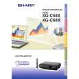 SHARP XG-C58X Owners Manual SHARP XG-C58X Owners Manual