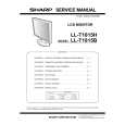 SHARP LL-T1815B Service Manual SHARP LL-T1815B Service Manual