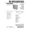 SONY MZNF810CK Service Manual SONY MZNF810CK Service Manual