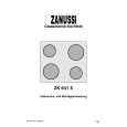 ZANUSSI ZK641X Owners Manual ZANUSSI ZK641X Owners Manual