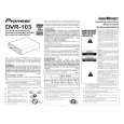 PIONEER DVR-103/KB Owners Manual PIONEER DVR-103/KB Owners Manual