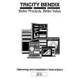 TRICITY BENDIX AW871W Owners Manual TRICITY BENDIX AW871W Owners Manual
